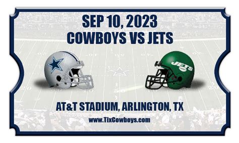 cowboys vs jets tickets